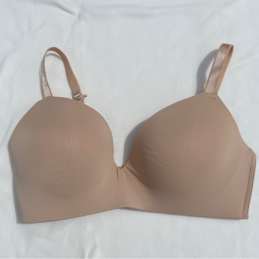 Auden Nursing Lightly Lined Wirefree Bra in Tan Size 36DDD